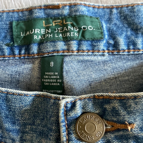 LRL Ralph Lauren “Classic Straight” Jeans Sz8 - Picture 2 of 6